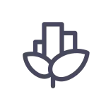 Green City SVG Icon